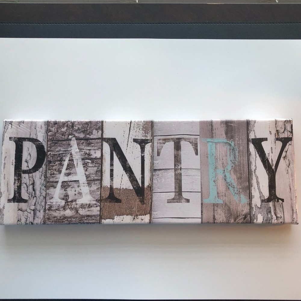 PANTRY - Inspirational Quotes Wall Art Decor